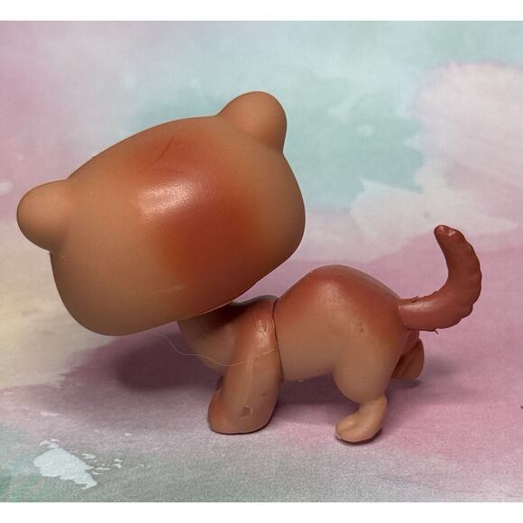 LPS Littlest Pet Shop Lot of 2- #209 Brown Tan Ferret and #334 Red Brown Ferret - Picture 8 of 13